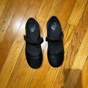 Black Leather Mary Janes | 7